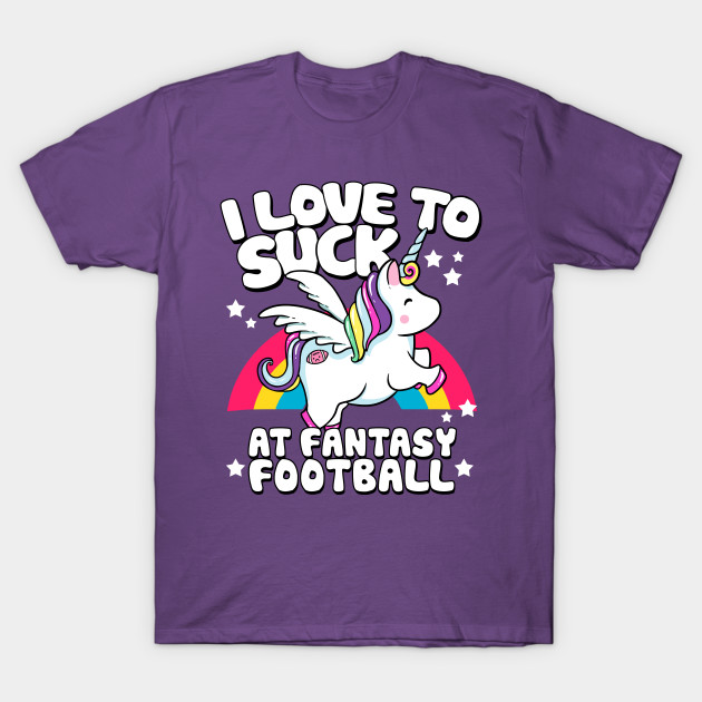 I Suck At Fantasy Football Loser Unicorn